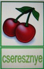 Keresd a párját! Gyümölcs  -  mágneses tanári kártya